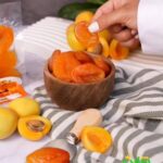 ترشک وکیوم برگه زردآلو فرآوری شده