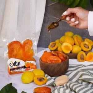 ترشک وکیوم برگه زردآلو فرآوری شده