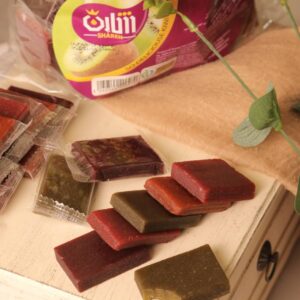 لواشک لقمه‌ای کیلویی با بسته‌بندی شفاف