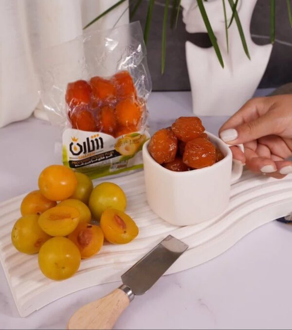 ترشک وکیوم آلو طلای فرآوری شده