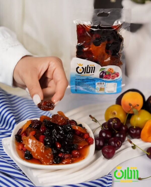 ترشک وکیوم مخلوط میوه فرآوری شده