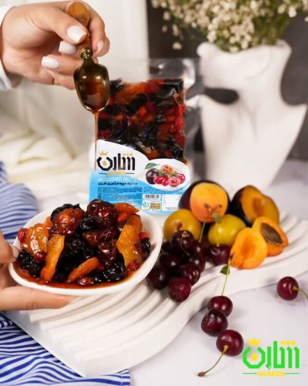 ترشک وکیوم مخلوط میوه فرآوری شده