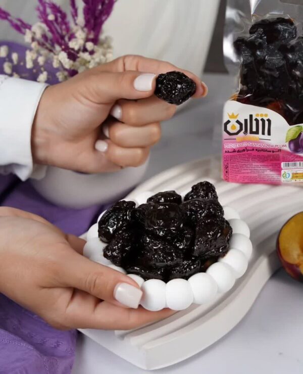 ترشک وکیوم آلو سانتانیزه فرآوری شده